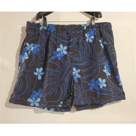Vtg Tommy Bahama Floral Tropical Mesh Lined Swim Trunks Size XL Hawaii Island - Picture 1 of 11